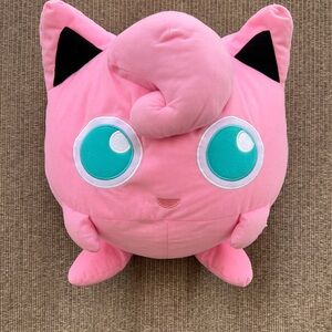 Pokémon First Gen Jigglypuff plush 14” Giant Toy Factory Jumbo Huge Large 2019